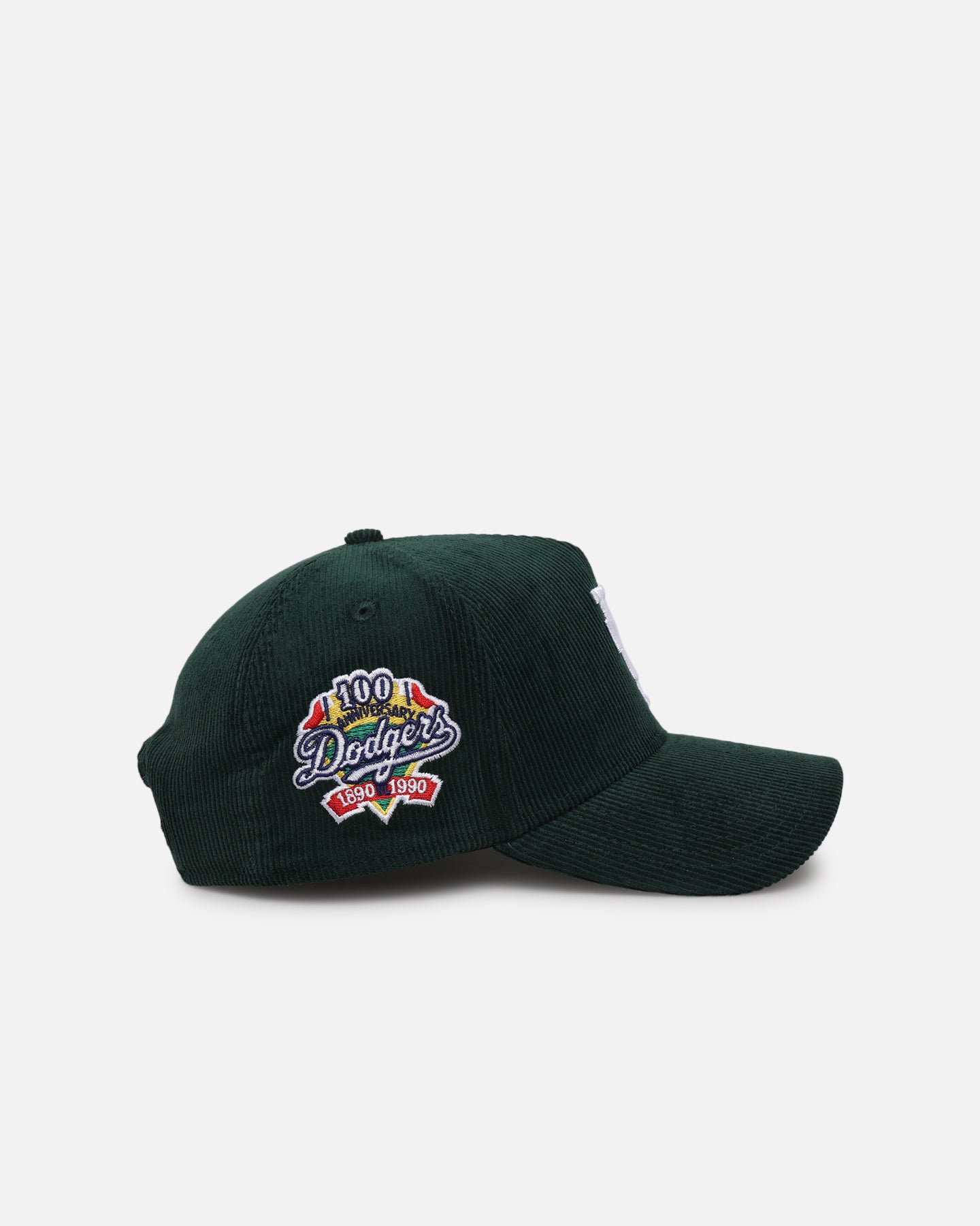 New Era Los Angeles Dodgers 'Upside Down LA Cord' 9FORTY A-Frame Corduroy Snapback Green、mySite、zt4zffjzw