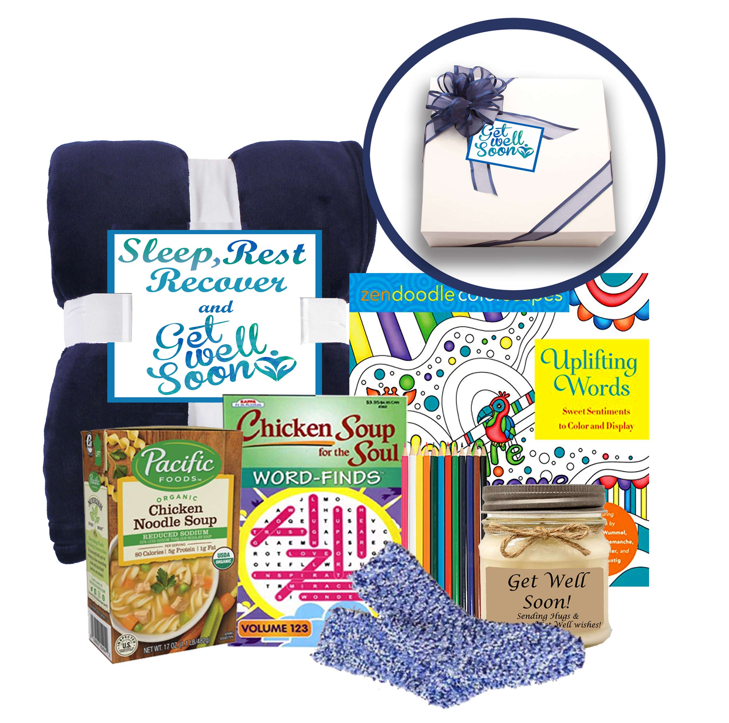Sleep, Rest and Recover Get Well Gift Basket for Women、mySite、camillekostekn