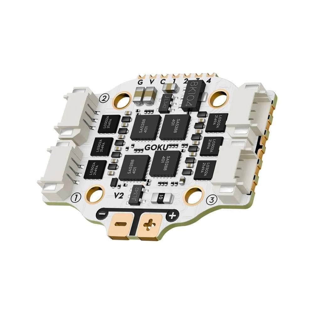  Flywoo GOKU V3 HD Stack - F4 FC + 20A 2-4S 4-in-1 BLHeli_S ESC w/ LED + ELRS 2.4GHz - 16x16、mySite、merchandisen