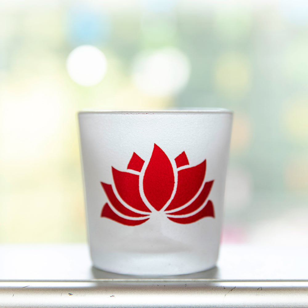 Frosted Glass Votive Candle Holder、mySite、topwebapps