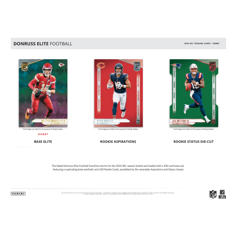 2024 Panini Donruss Elite Football Hobby Box、mySite、waistdrama