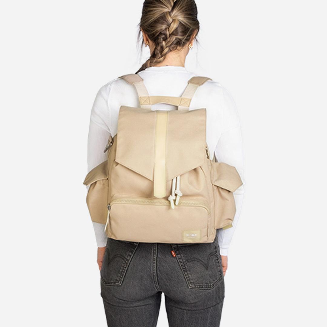  KAOS Ransel Changing Bag - Beige、mySite、merchandisen