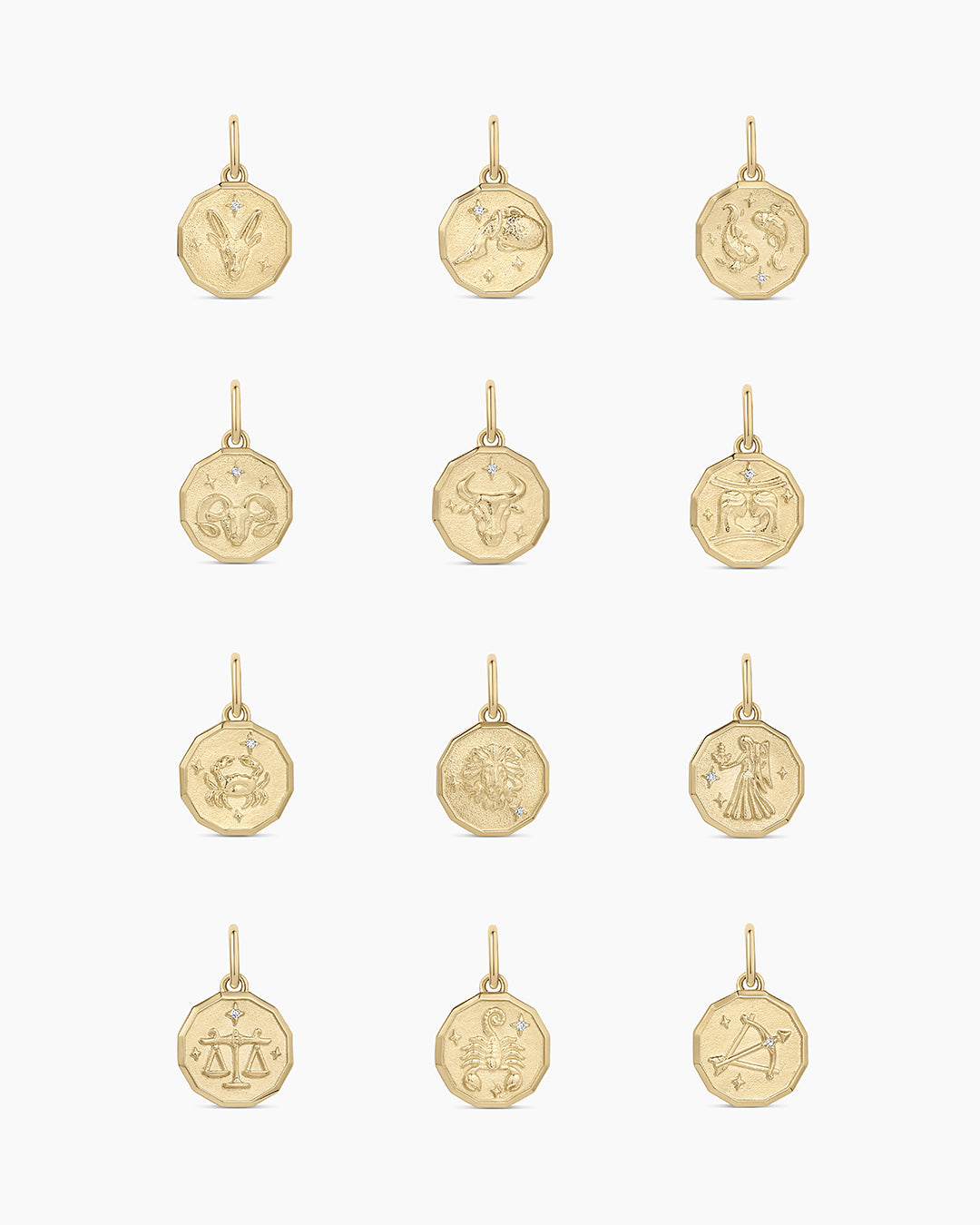 Diamond Zodiac Coin Charm、mySite、hinf8tx79