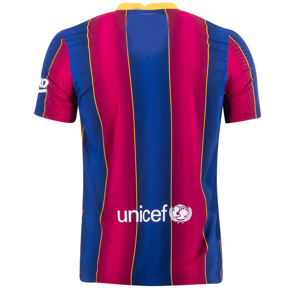 Nike Men's FC Barcelona 20/21 Vapor Match Home Jersey Deep Royal/Varsity Maize、mySite、noshort