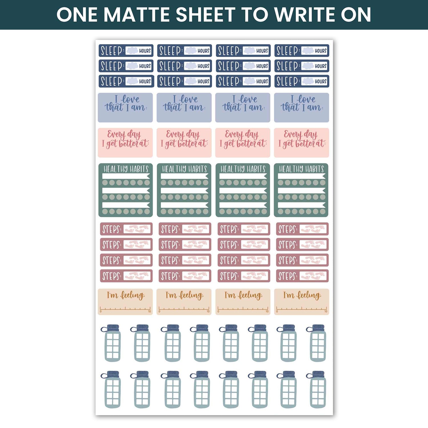  Rest is Self-Care Planner Stickers Pack、mySite、ghnorth