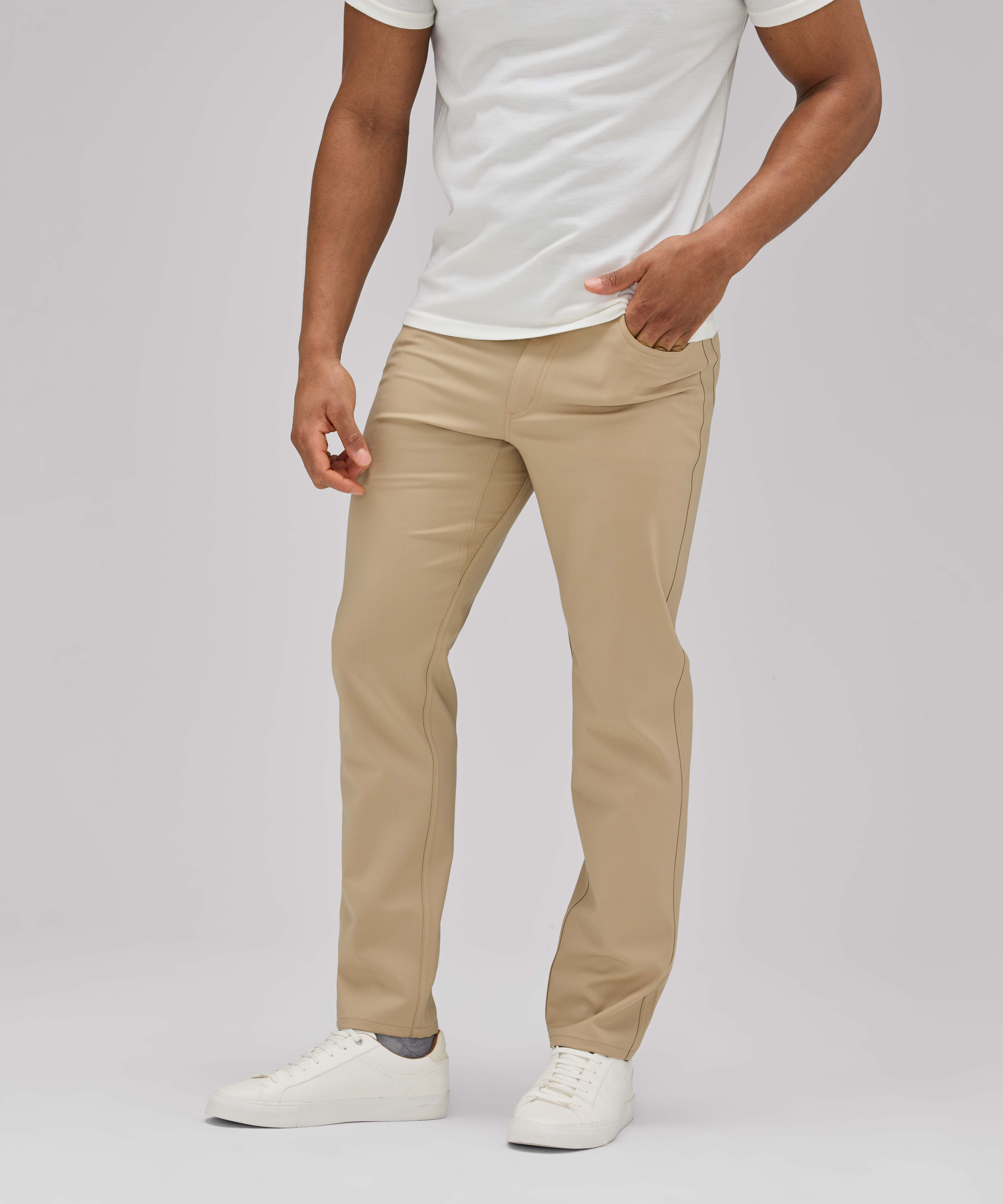 Men's Relaxed Merino Travel Pants、mySite、noshort