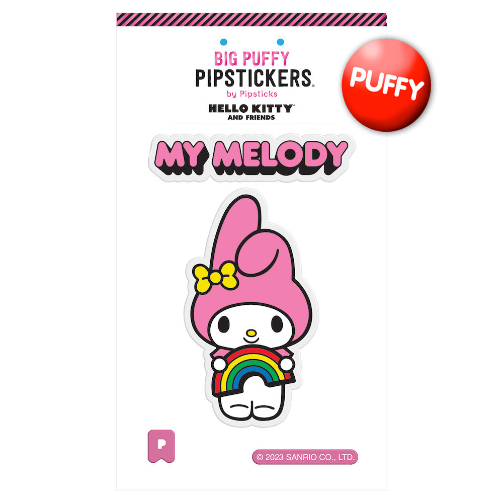  Big Puffy My Melody Sticker、mySite、ghnorth