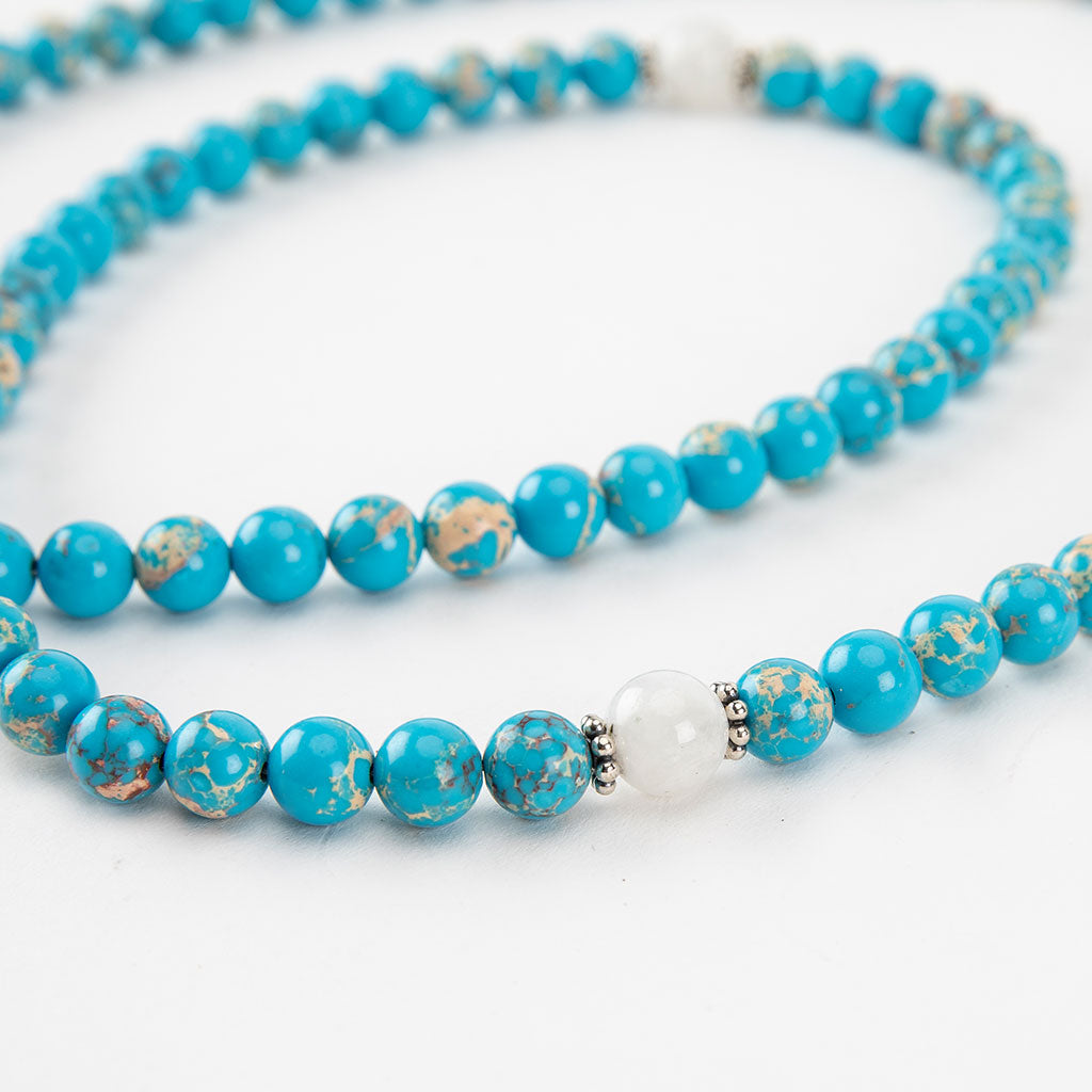 Turquoise Mala Necklace、mySite、topwebapps