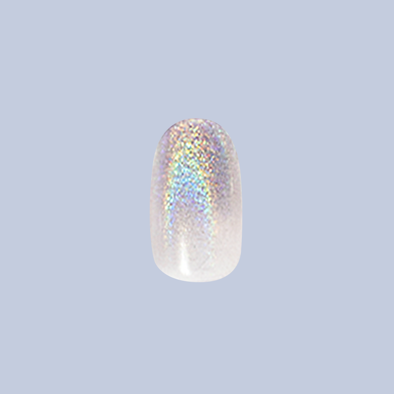 Holographic Gradient - Press-On | Short | Round - Part of Set、mySite、solidvoid