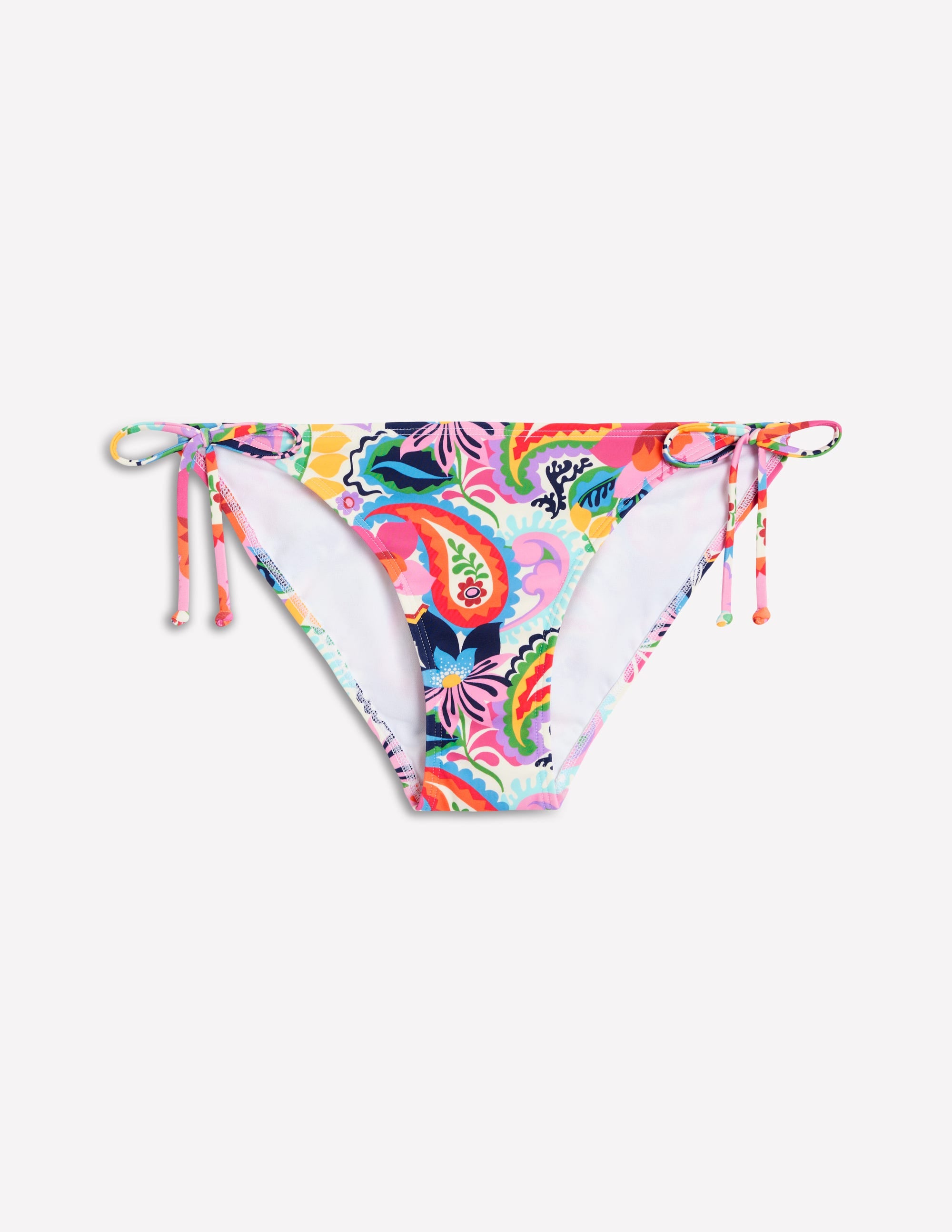  Symi String Bikini Bottoms-Ivory, Botanical Paisley、mySite、ashleygrahame