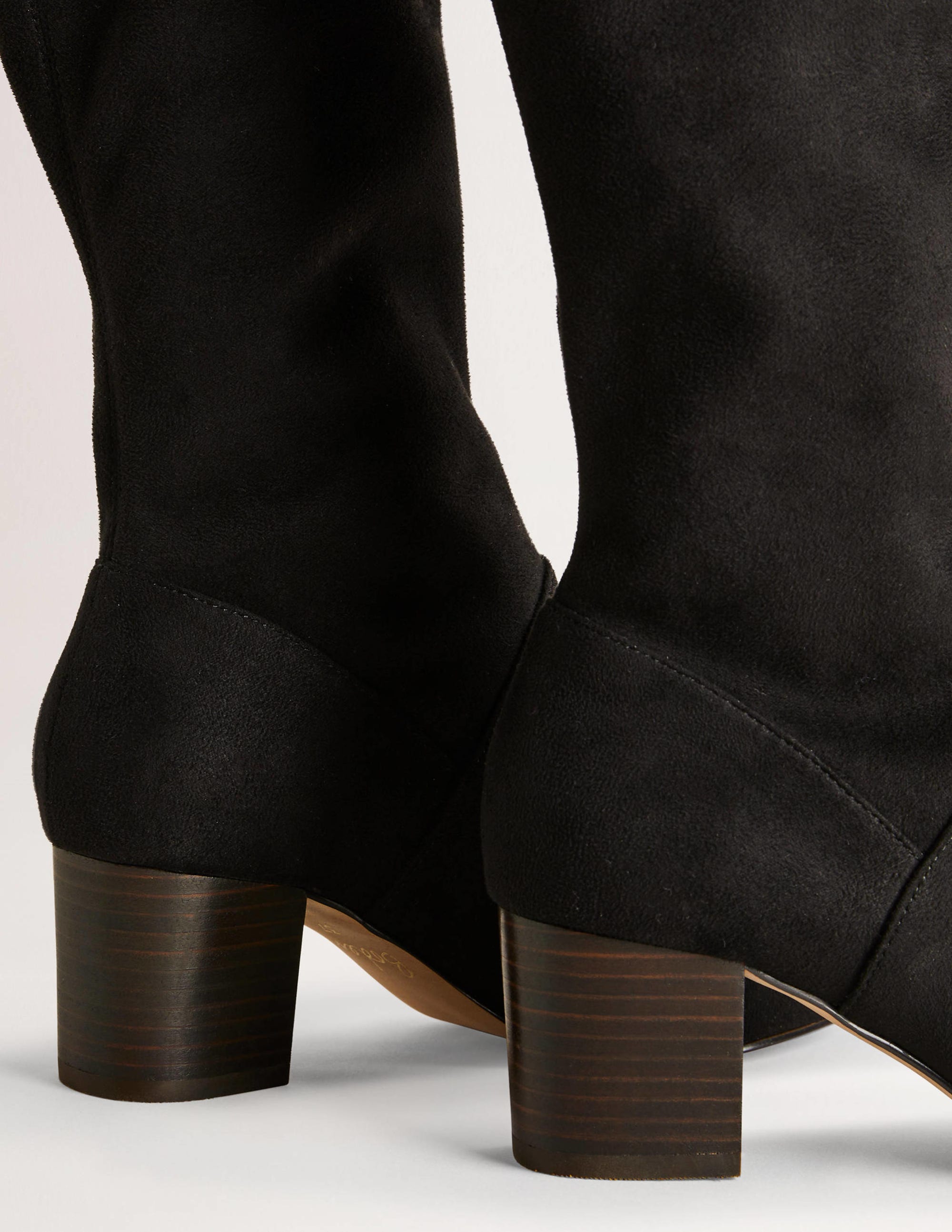  Round Toe Stretch Boots-Black、mySite、ashleygrahame