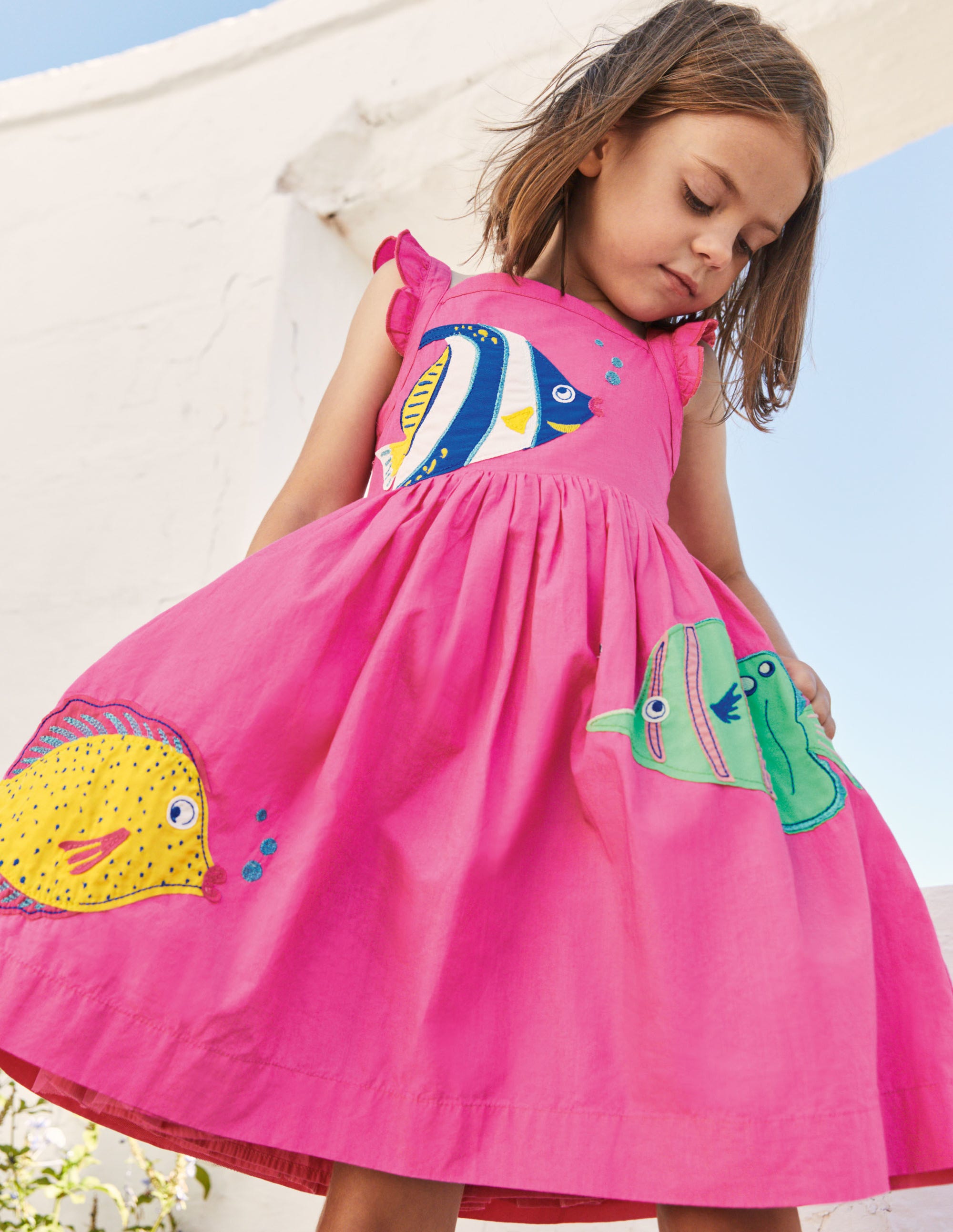  Embellished Fish Dress-Tickled Pink、mySite、ashleygrahame