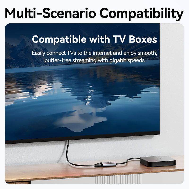 Vention USB-C/USB-A to Gigabit Ethernet Adapter、mySite、fannypackpong