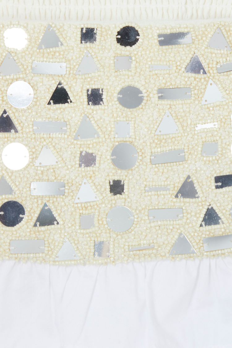 Cream Mirror Gabbi Top、mySite、solidvoid