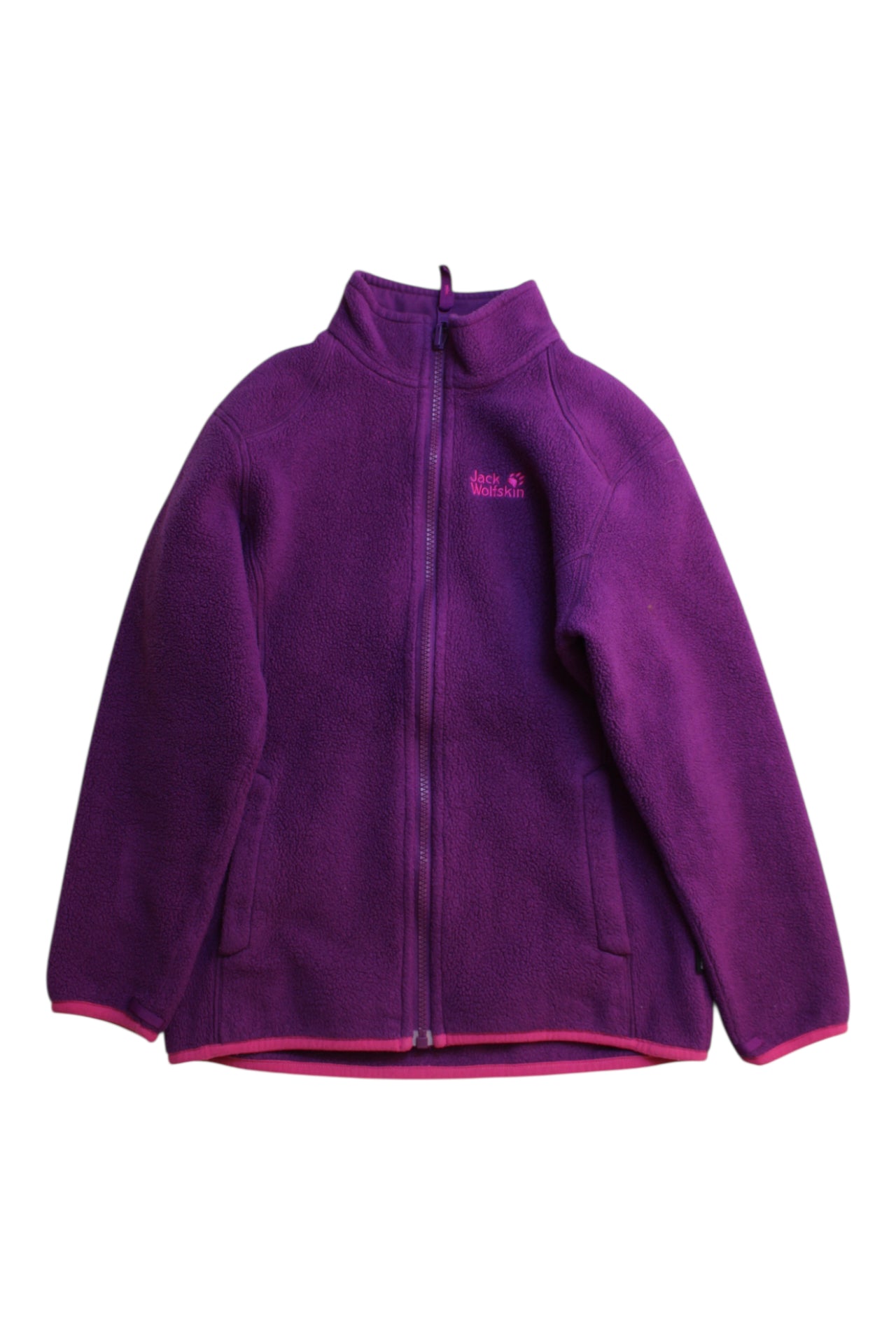 Jack Wolfskin Fleece Zippered Sweatshirt Size 10Y、mySite、g9winljtr