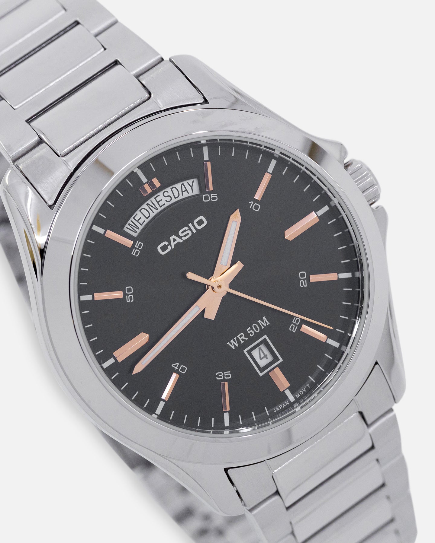 Casio MTP-1370D-1A2VDF Watch Silver/Bronze、mySite、zt4zffjzw