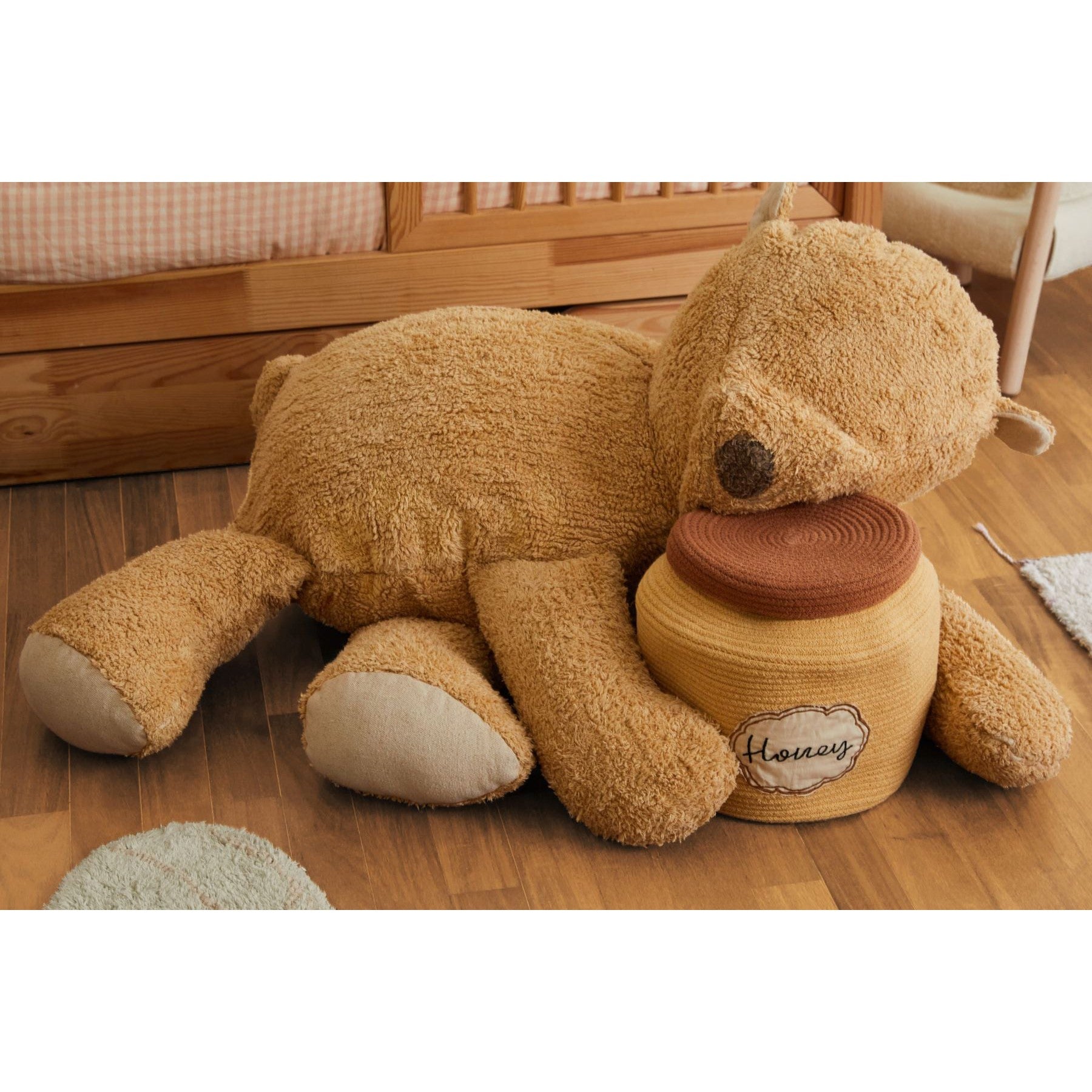 Planet Bee Sleepy Bear Pouf、mySite、gigharbornorthrealestate