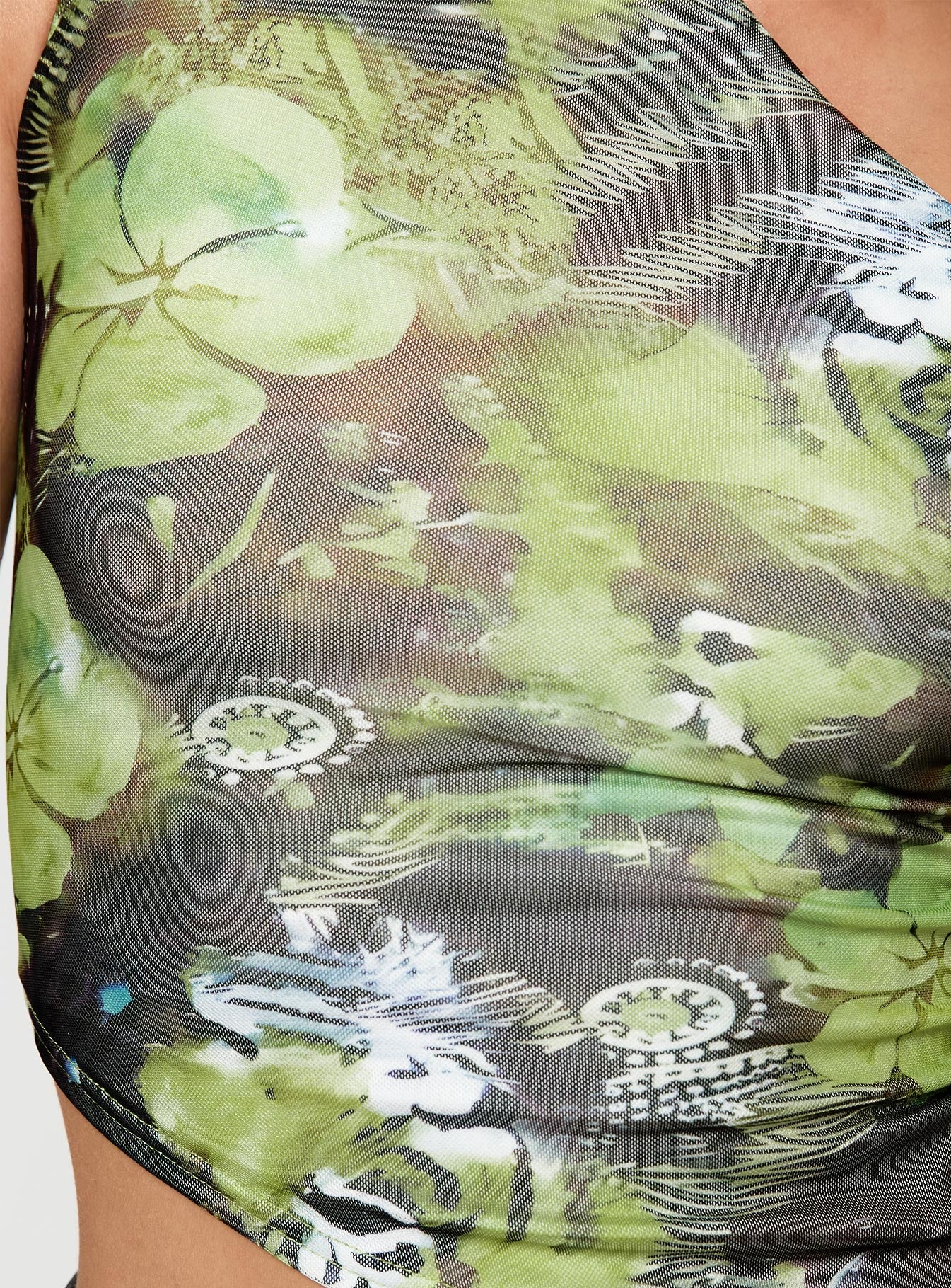 Havener One Shoulder Top Multi、mySite、solidvoid