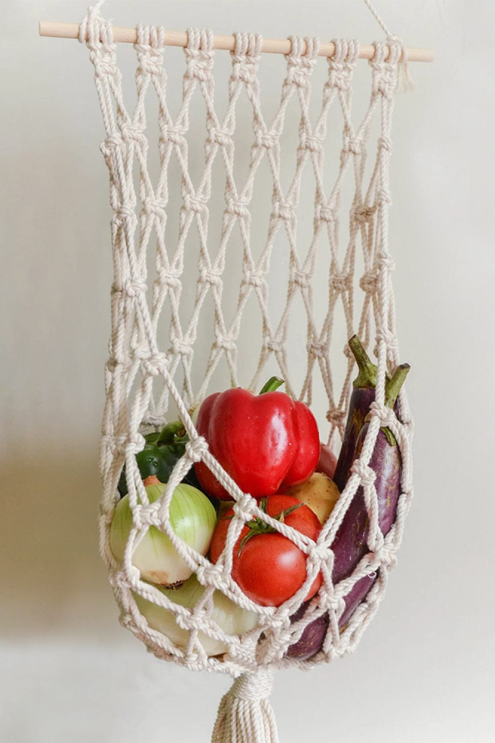 Macrame Basket Wall Hanging、mySite、g9winljtr