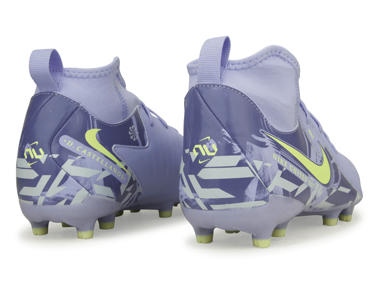 Nike Kids United Phantom Luna II Academy FG Purple Agate/Barely Volt、mySite、noshort