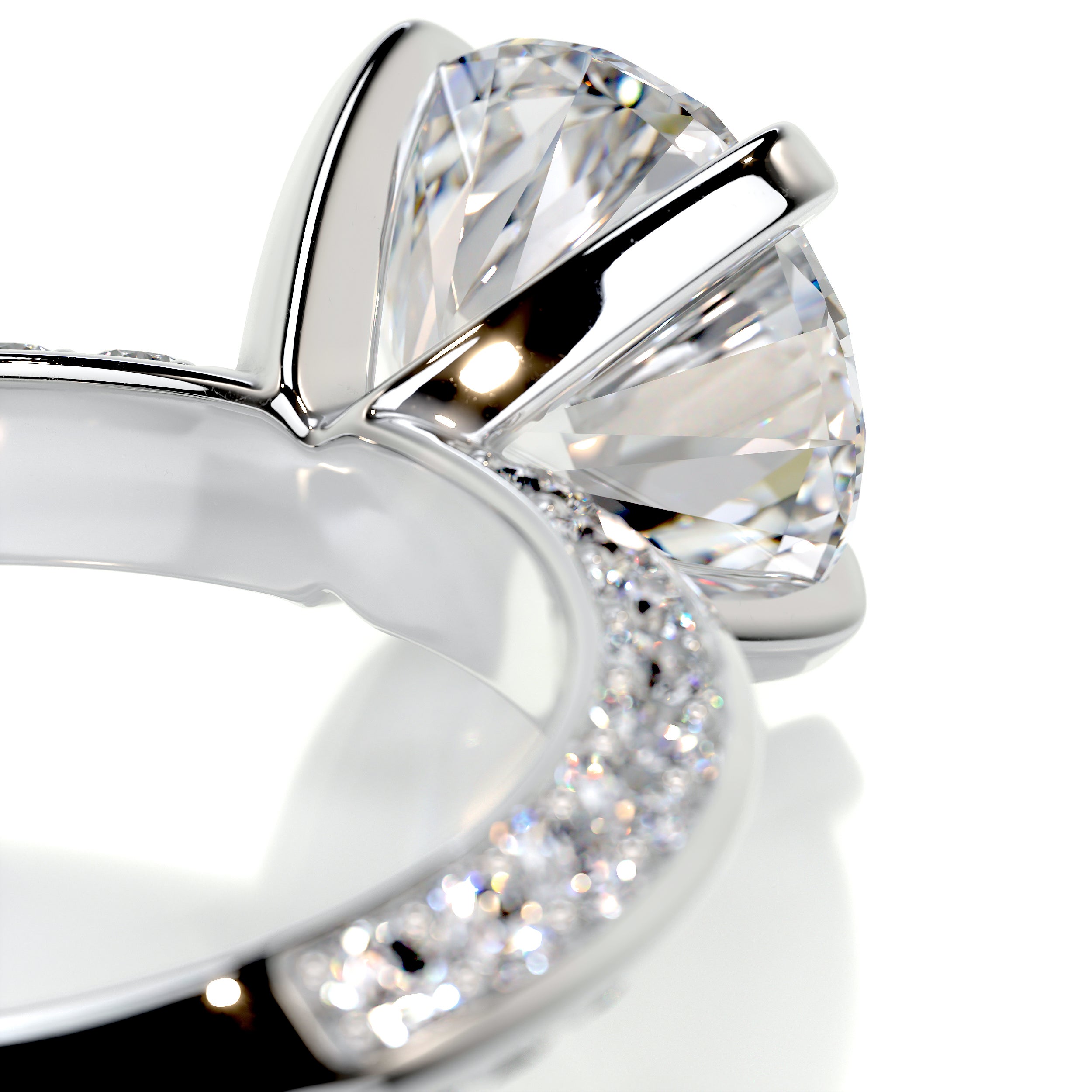 Ariana Diamond Engagement Ring -14K White Gold、mySite、hinf8tx79