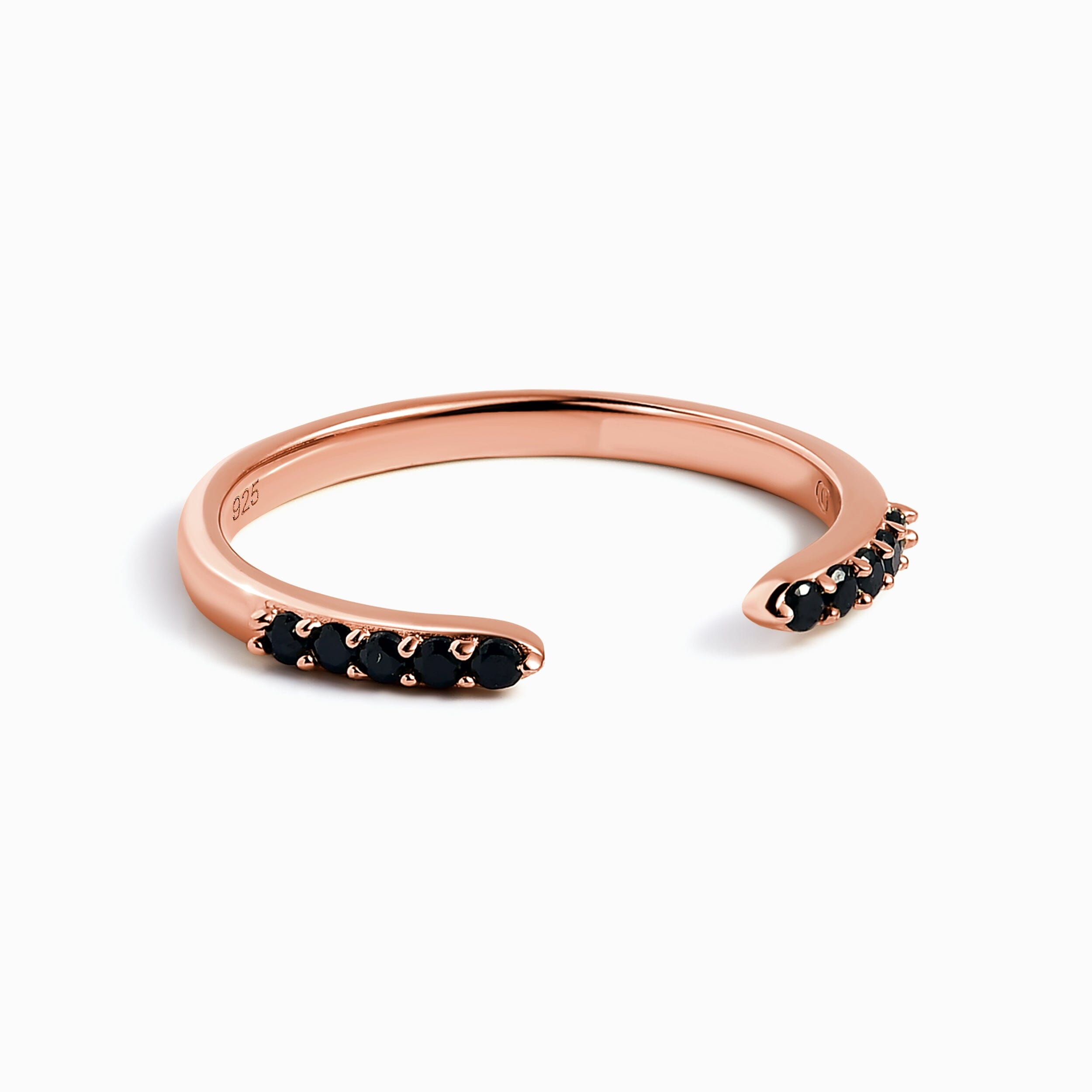 Black Spinel Ring - Twinkling Band、mySite、hinf8tx79