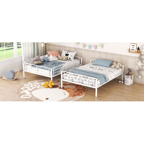 Twin Over Twin Metal Bunk Bed (Black) ( old sku: MF189201BAA )、、casual