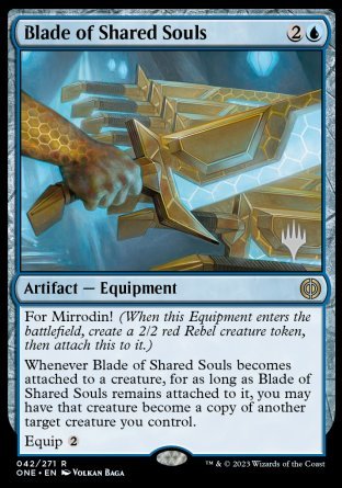 Blade of Shared Souls (Promo Pack) Phyrexia: All Will Be One Promos、mySite、waistdrama