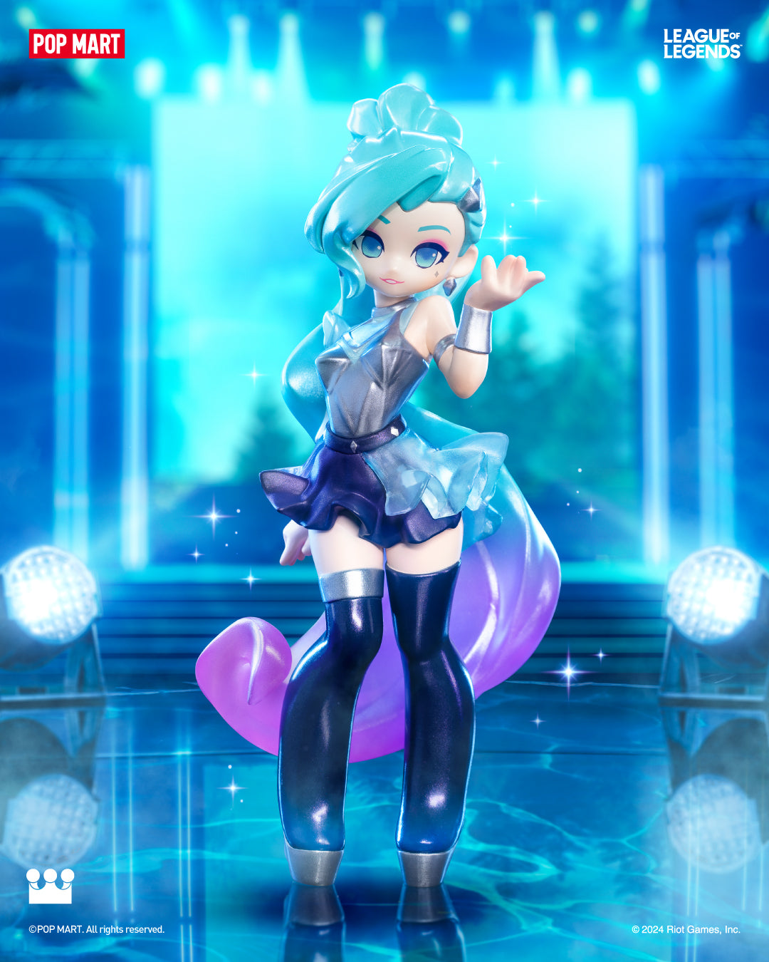  POP MART League of Legends K/DA ALL OUT Series Figures、mySite、greenlandpopulation