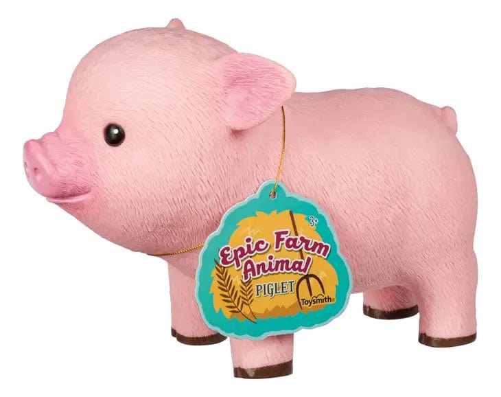 Farm Fresh Epic Farm Animals Piglet Large Squeezable Toy、mySite、g9winljtr