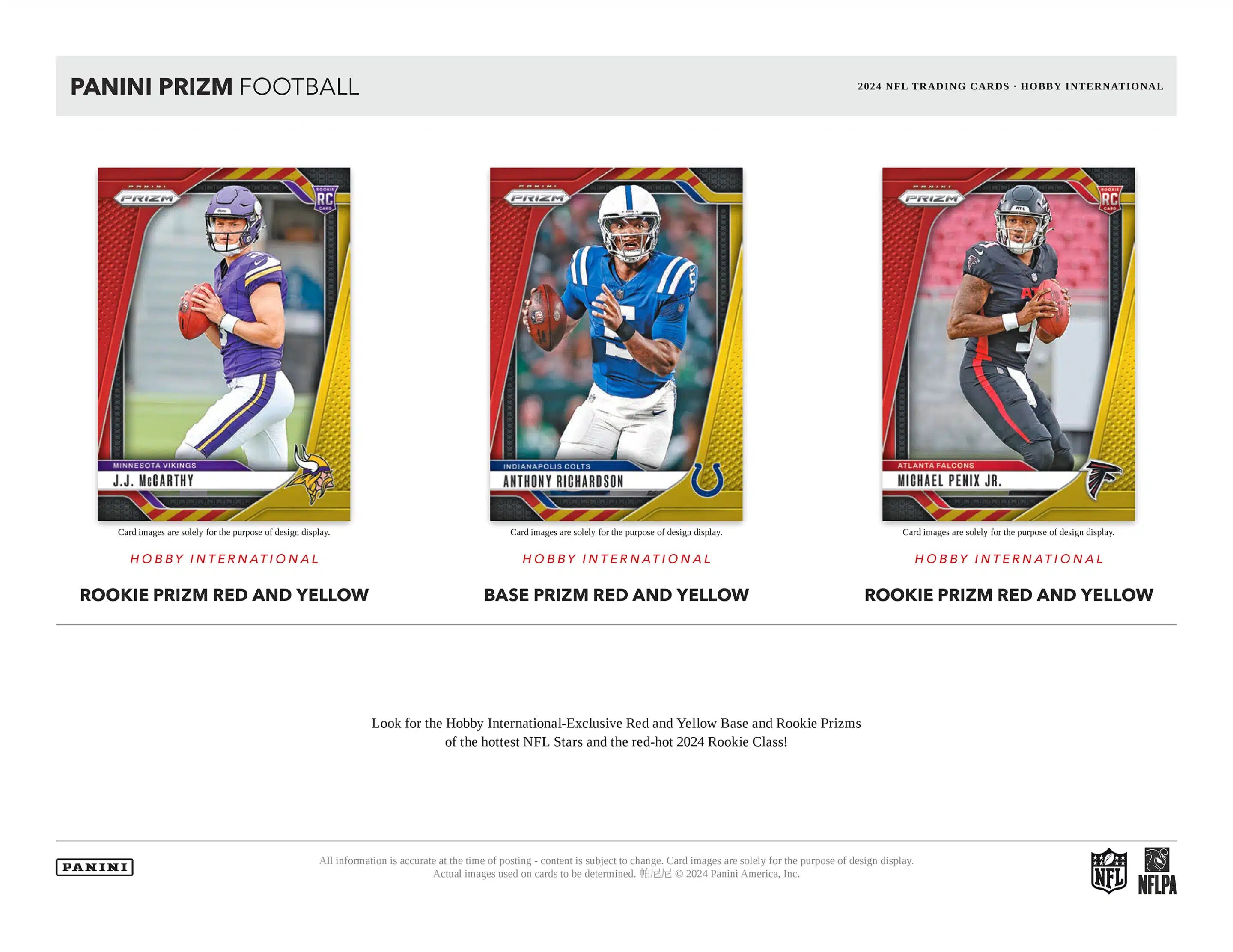 Panini Prizm NFL Football 2024 - International Hobby Box、mySite、waistdrama