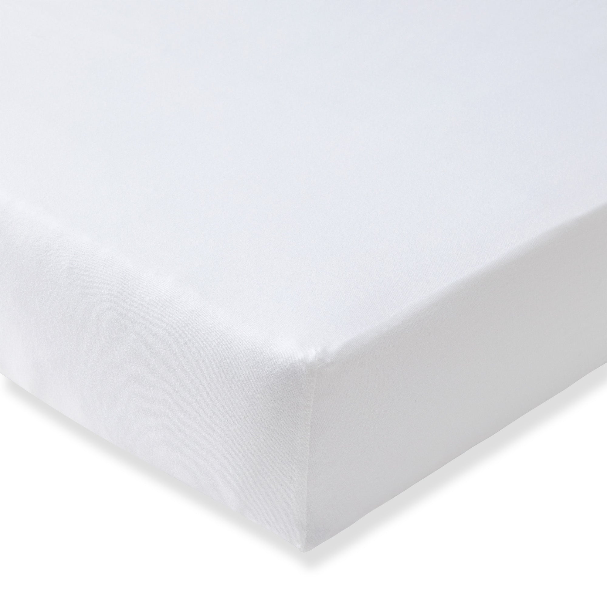  Solid Organic Cotton BEESNUG® Fitted Crib Sheet - Cloud、mySite、layawaytickets