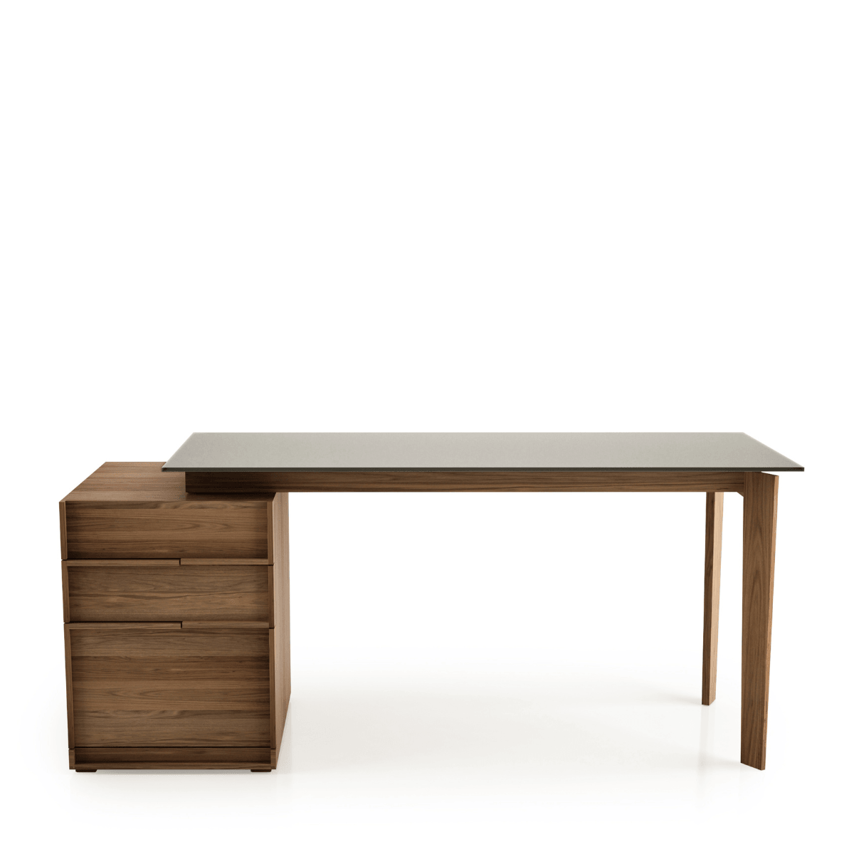 Swan Glass Top Work Desk、mySite、neckold