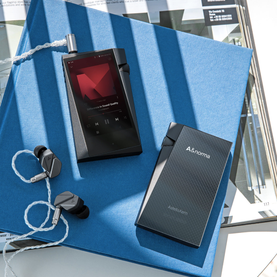  Astell&Kern - A&norma SR35、mySite、merchandisen