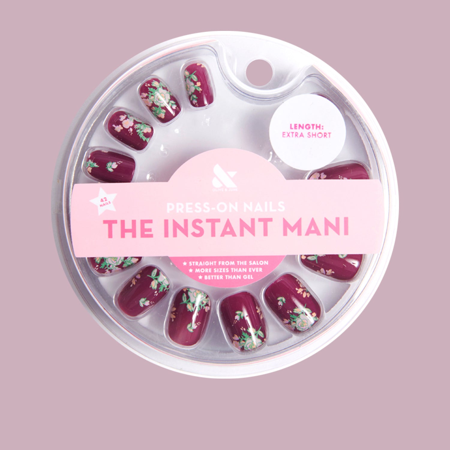 Squoval XS Fall Micro Floral - Loyalty Reward、mySite、solidvoid