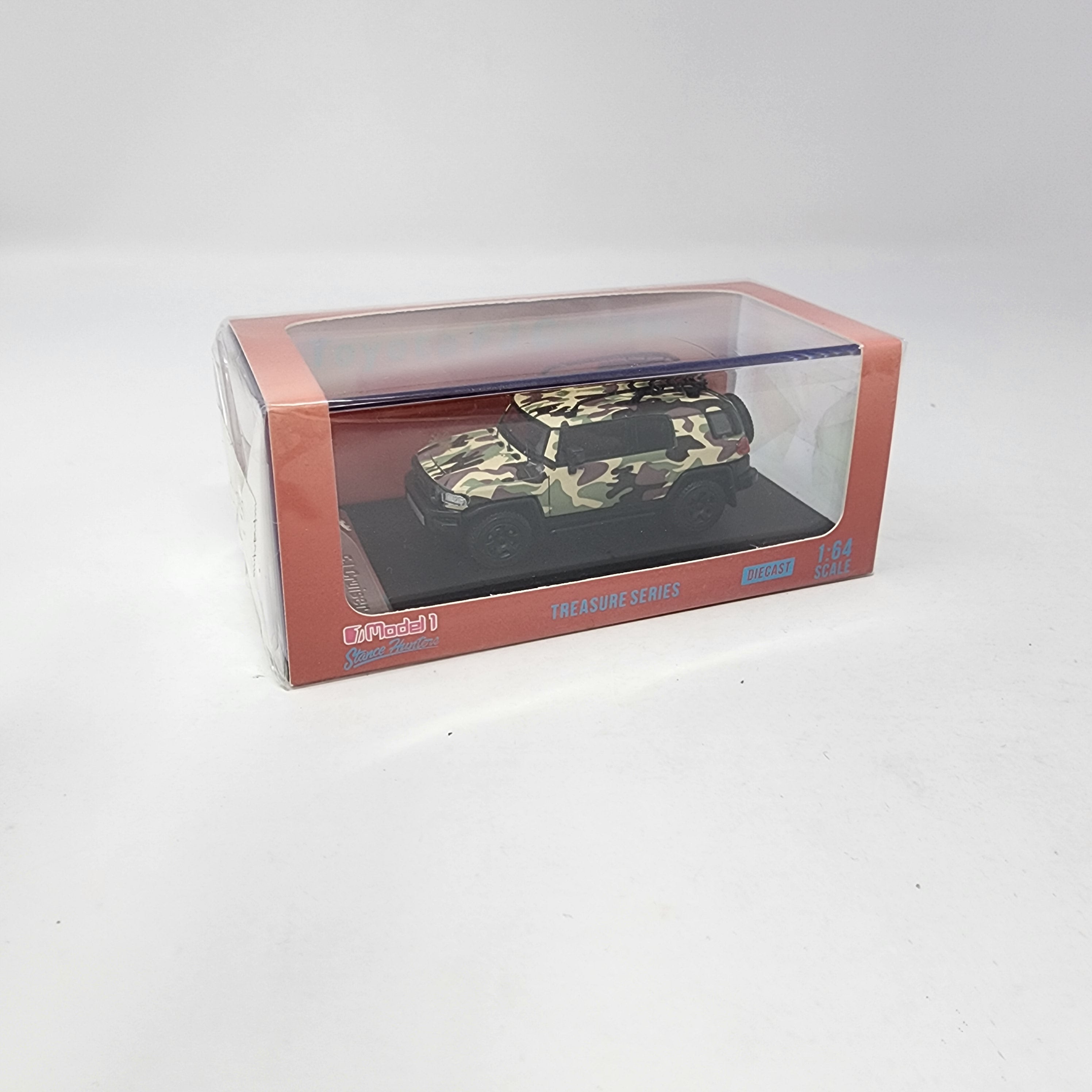 Toyota FJ Cruiser Camouflage Green * Model 1 1:64 Scale、mySite、hgirdovlk