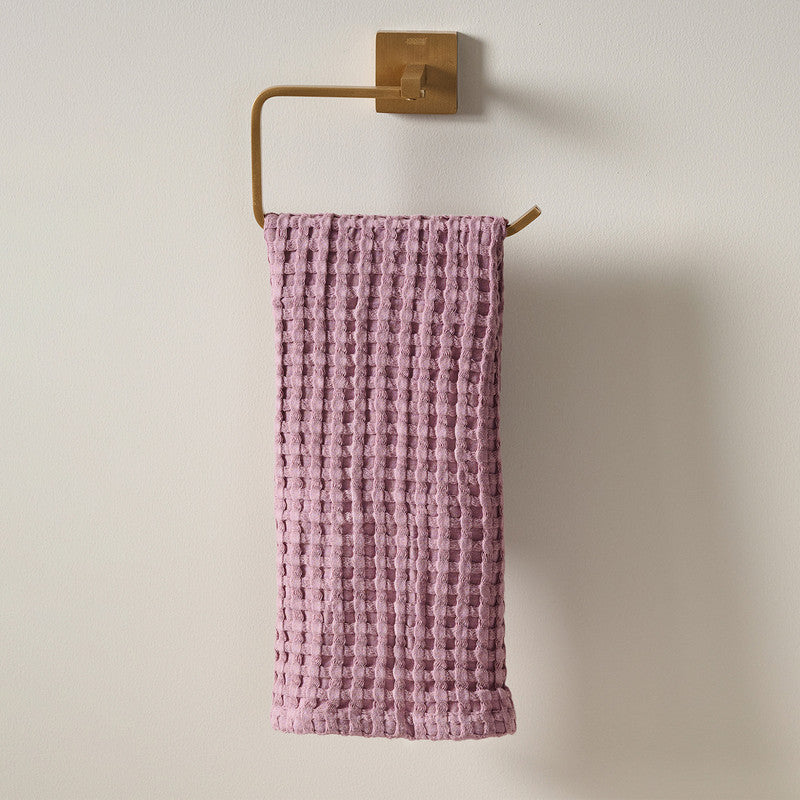 Cotton Hand Towel | Waffle | Mellow Mauve、mySite、camillekostekn