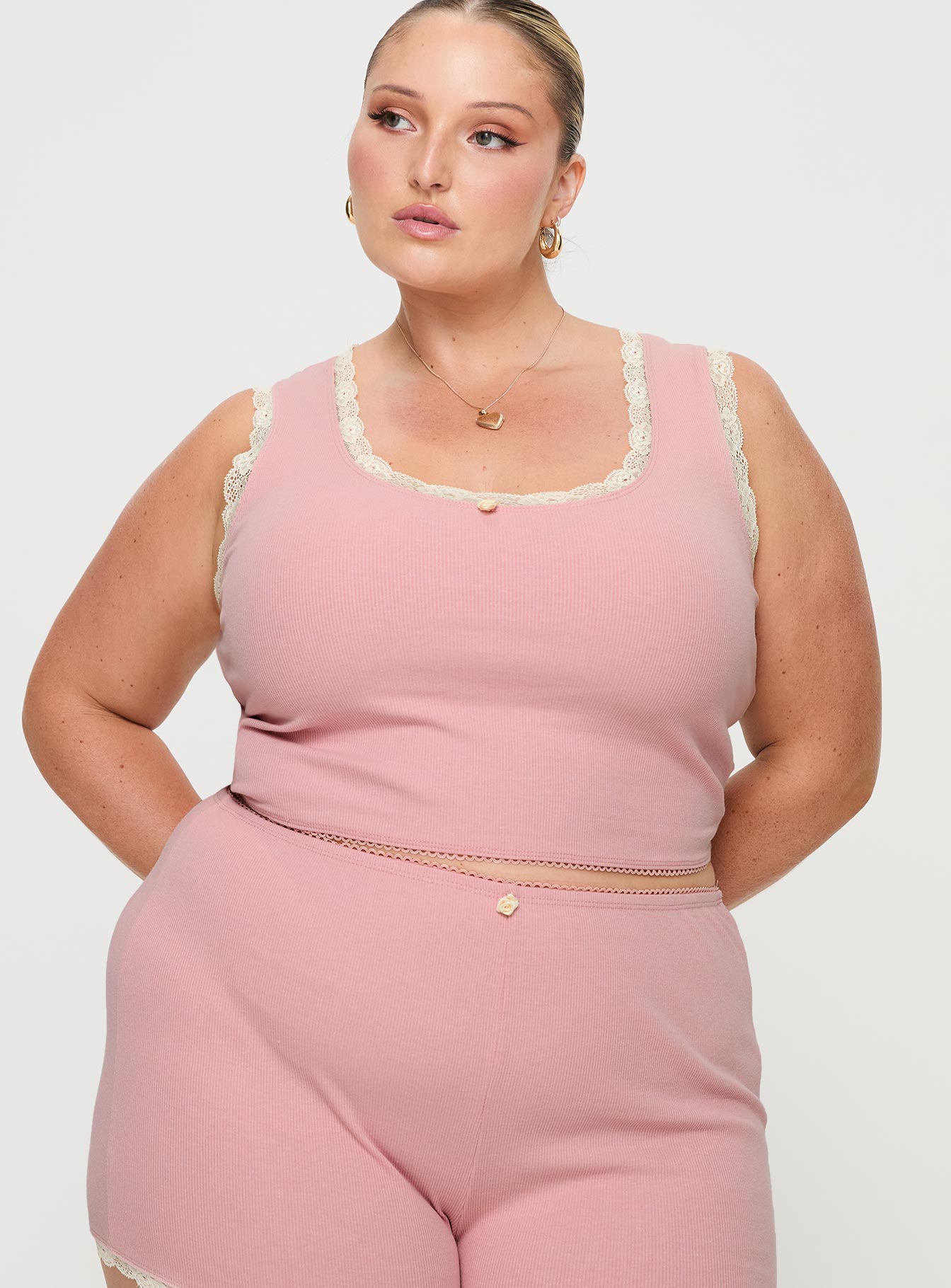 Morning Tea Sleep Set Pink Curve、mySite、solidvoid