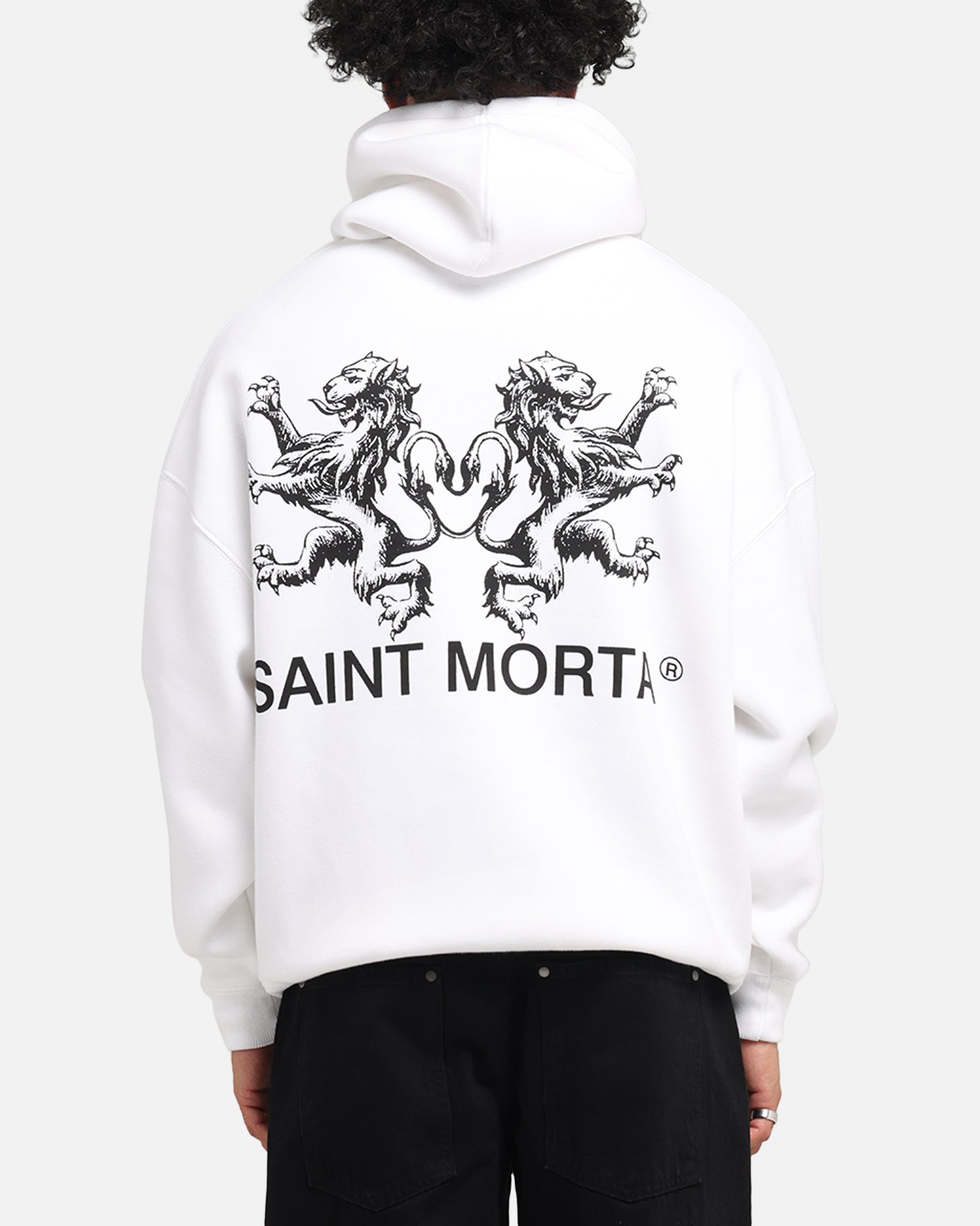 Saint Morta Lover Club Boxy Hoodie White、mySite、zt4zffjzw