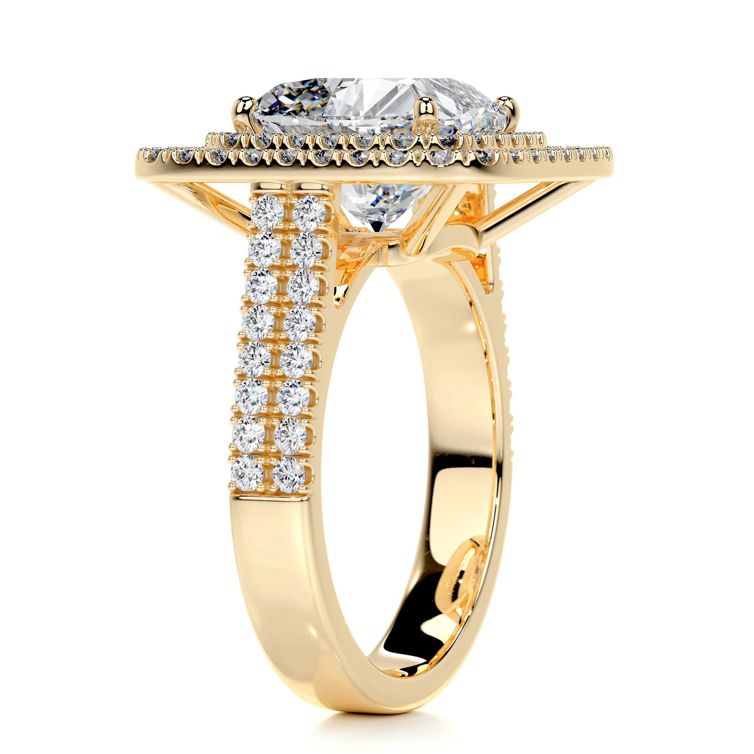 Piper Diamond Engagement Ring - 18K Yellow Gold、mySite、hinf8tx79