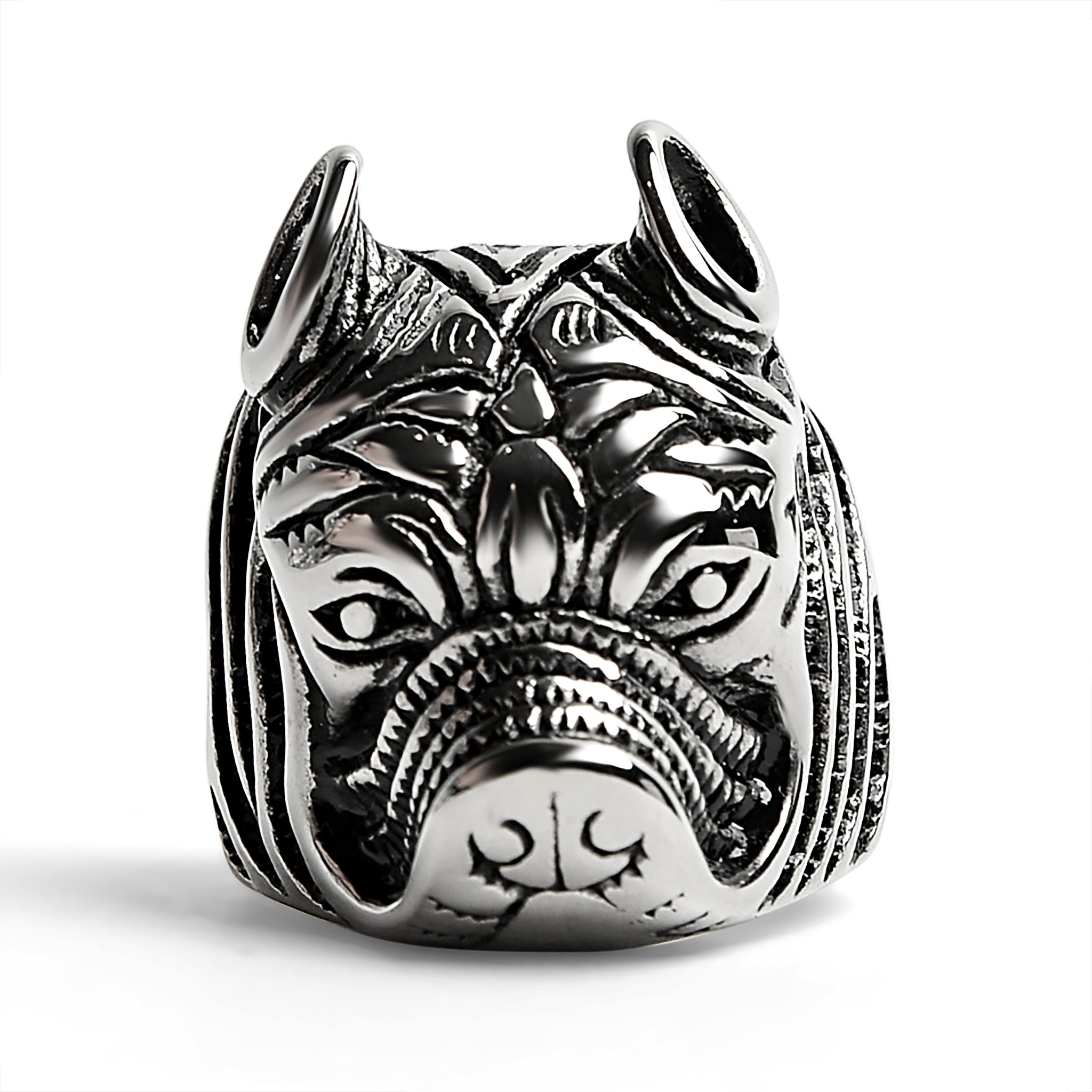 Stainless Steel Pit Bull Dog Ring / SCR4027、mySite、dreamappss