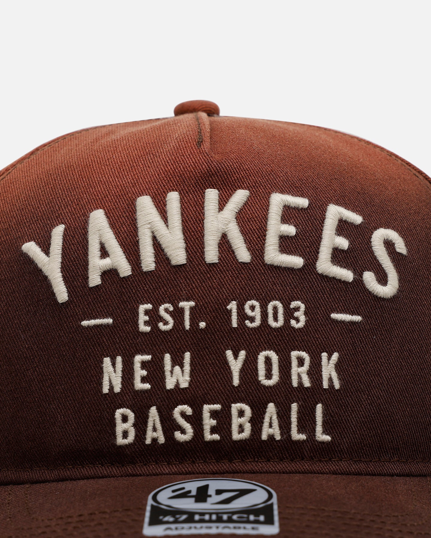 47 Brand New York Yankees 'Dusted' 47 Hitch Snapback Brown、mySite、zt4zffjzw