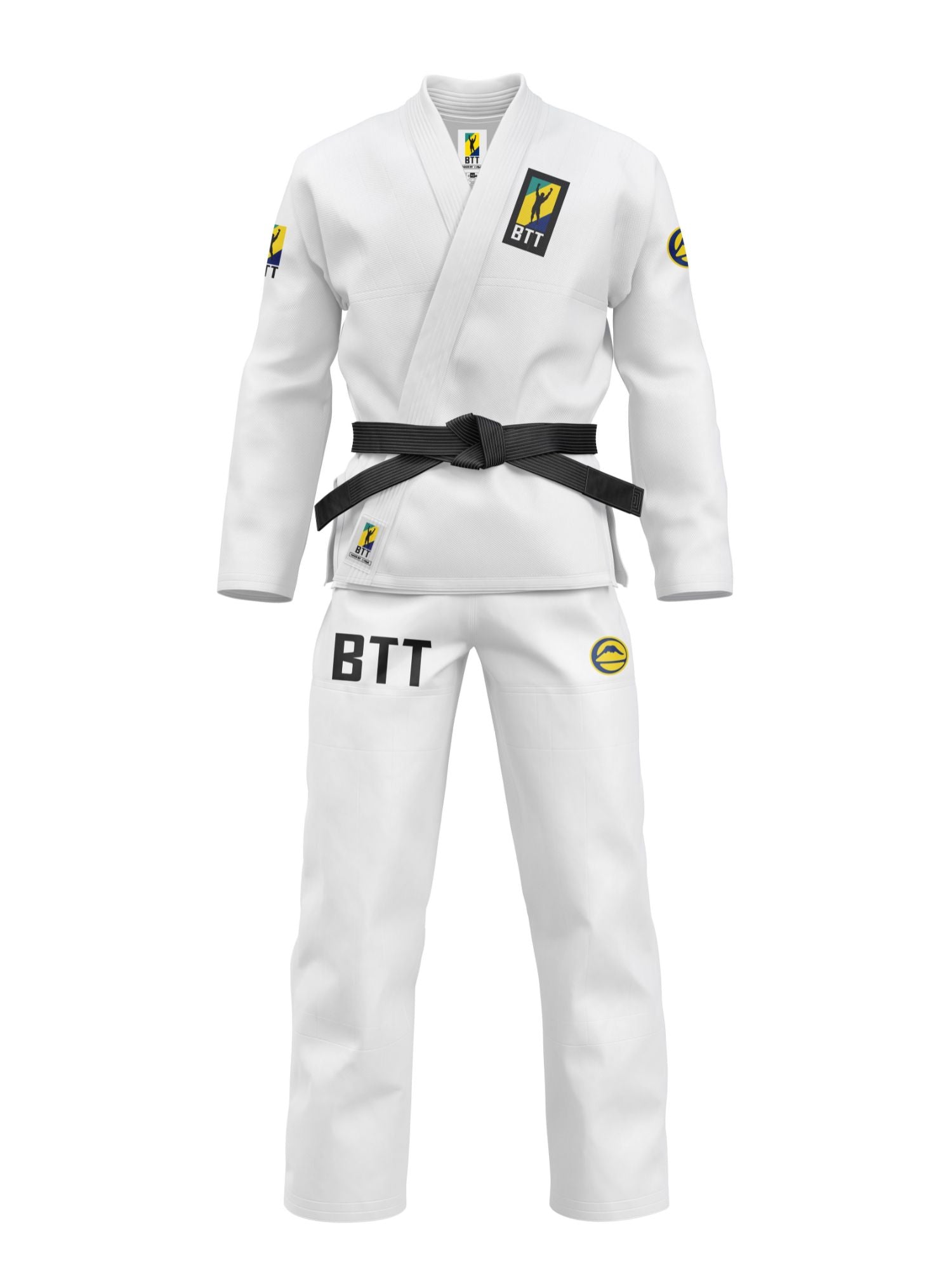Womens BTT Competition BJJ Gi White、mySite、gigharbornorthrealestate