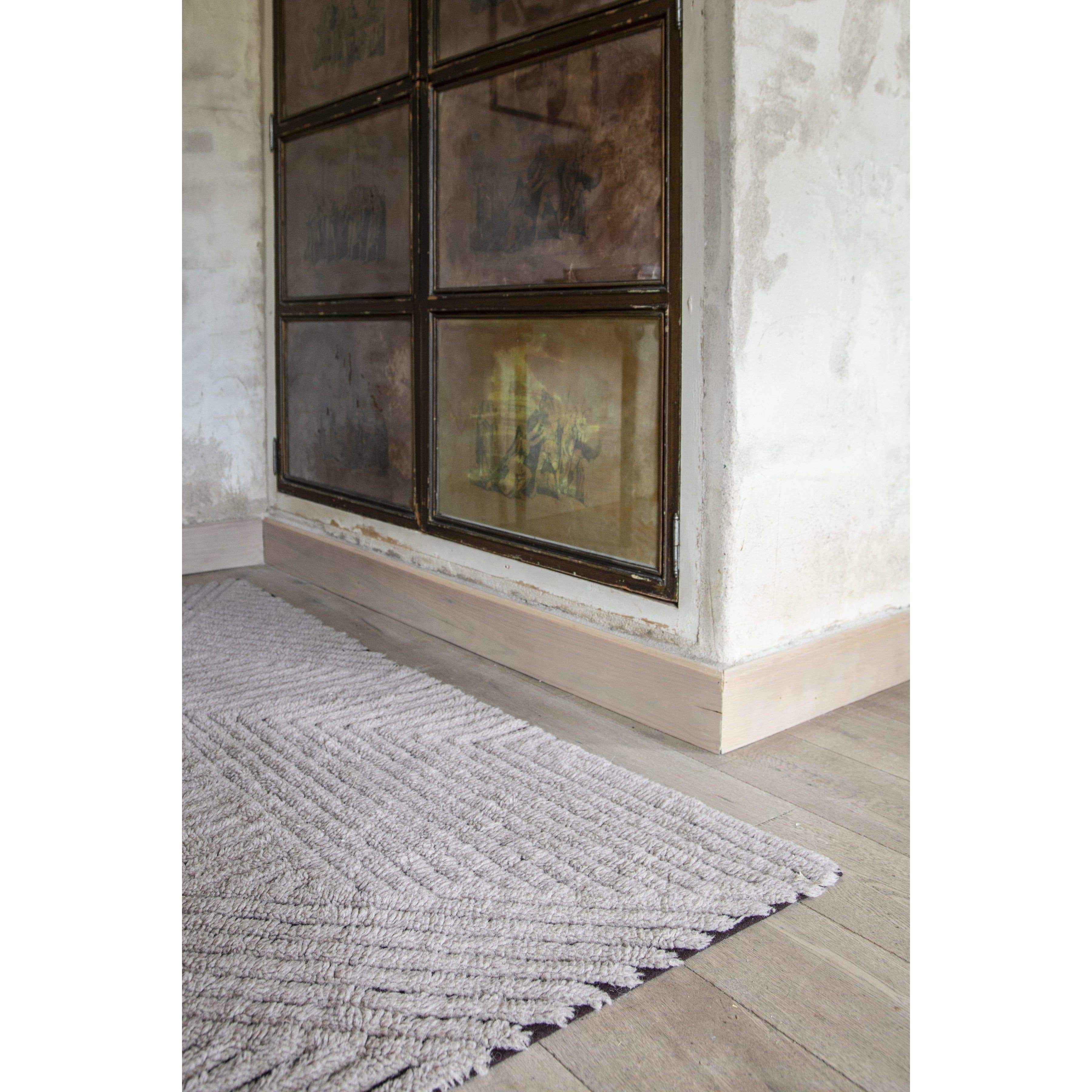 Black Chia Wool Washable Area Rug、mySite、gigharbornorthrealestate