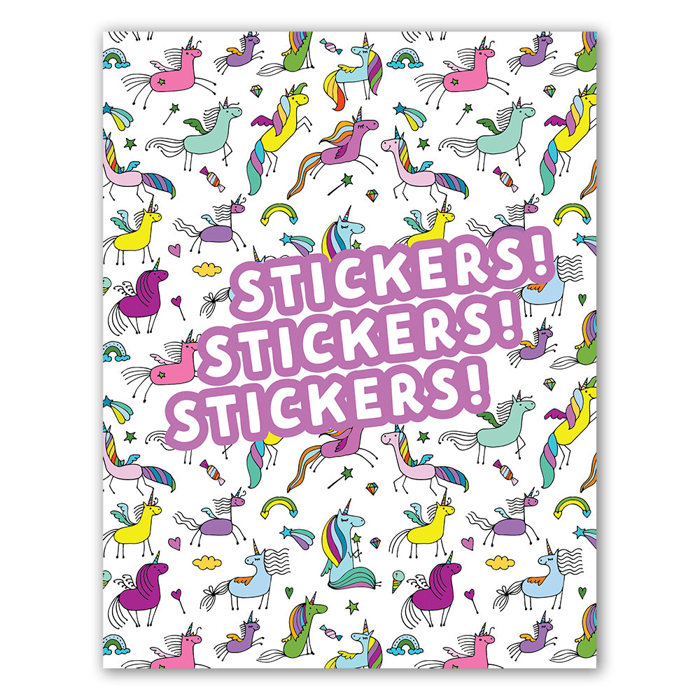  Unicorns Blank Sticker Album、mySite、ghnorth