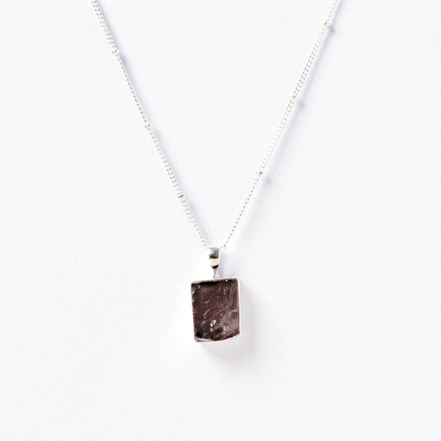 Smoky Quartz Raw Crystal Necklace、mySite、hinf8tx79