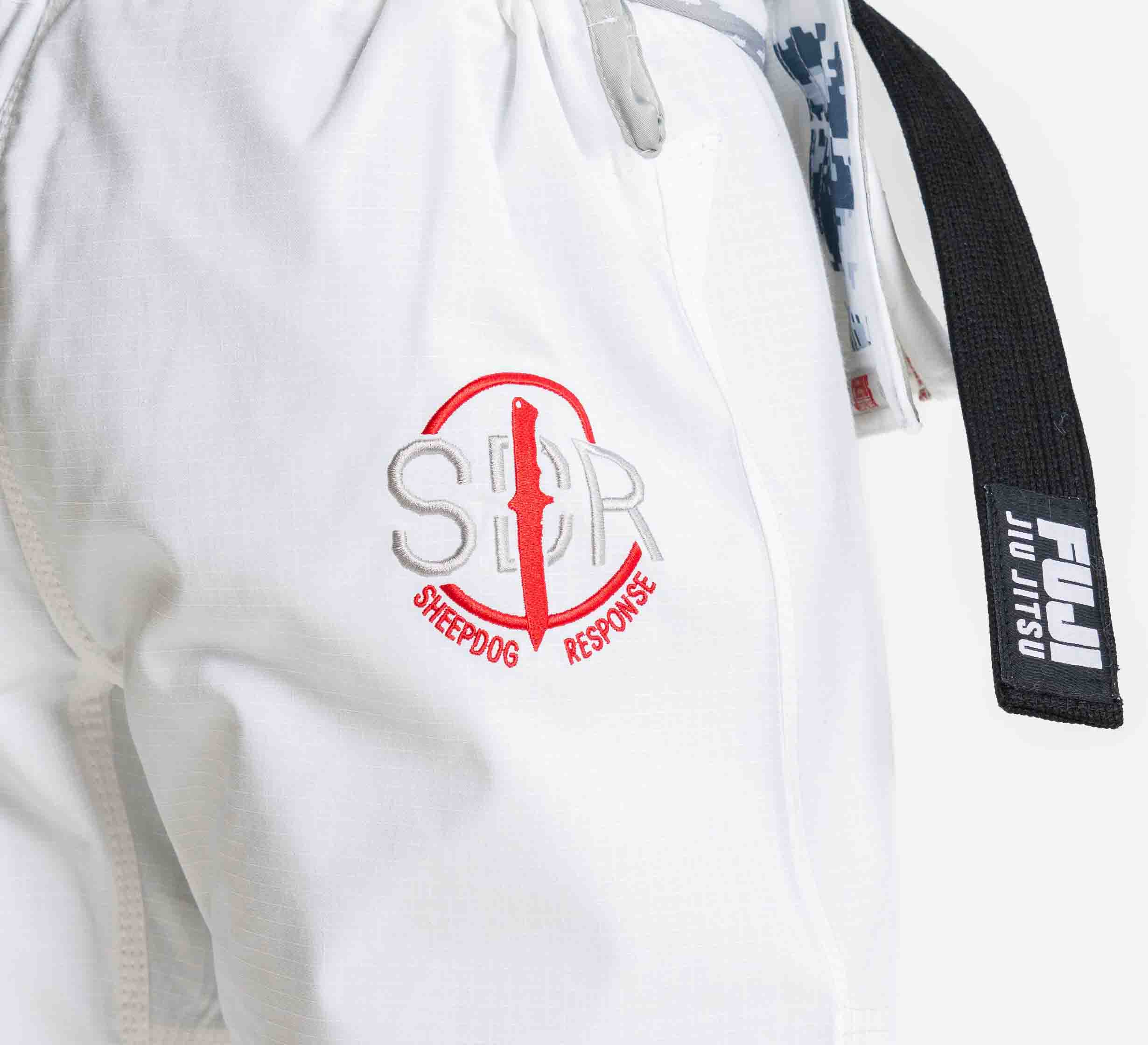 Suparaito BJJ Gi Sheepdog Response Edition White、mySite、gigharbornorthrealestate