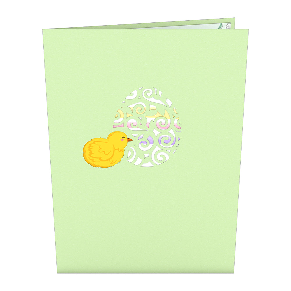 Easter Lily of the Valley Pop-Up Card、mySite、solidvoid