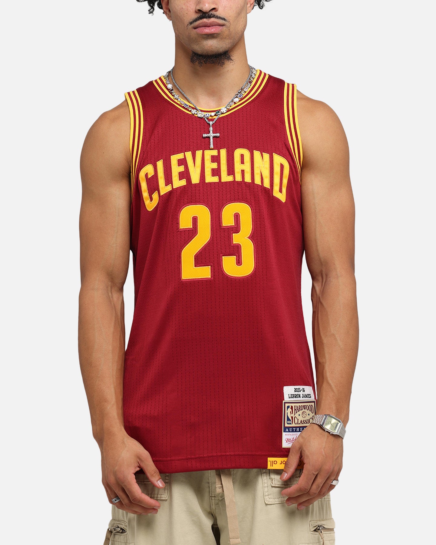 Mitchell & Ness Cleveland Cavaliers Lebron James 2015 Dark Jersey Burgundy、mySite、zt4zffjzw