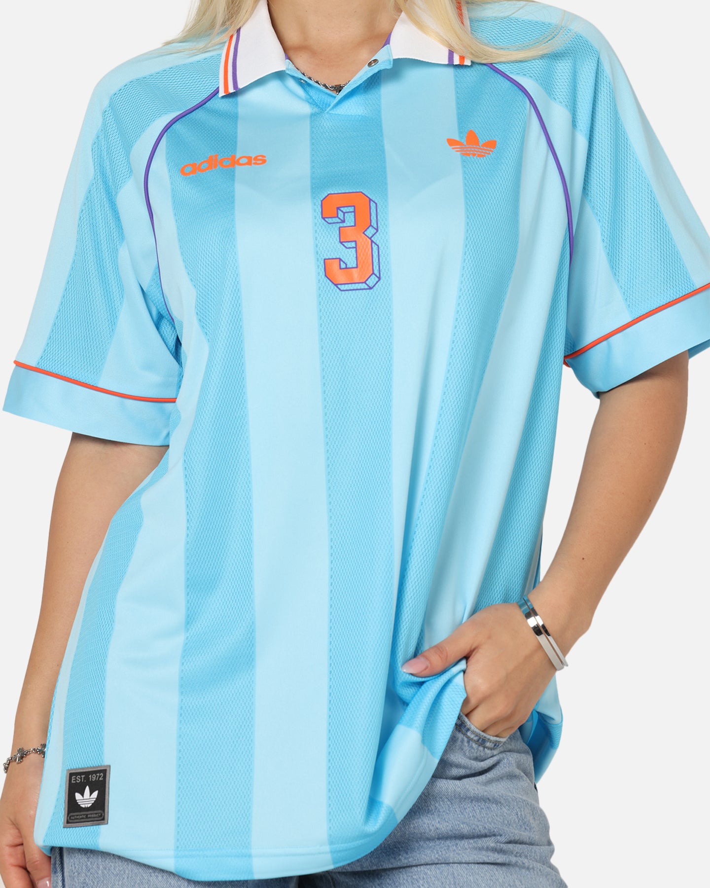 Adidas Jacquard Jersey Cyan、mySite、zt4zffjzw